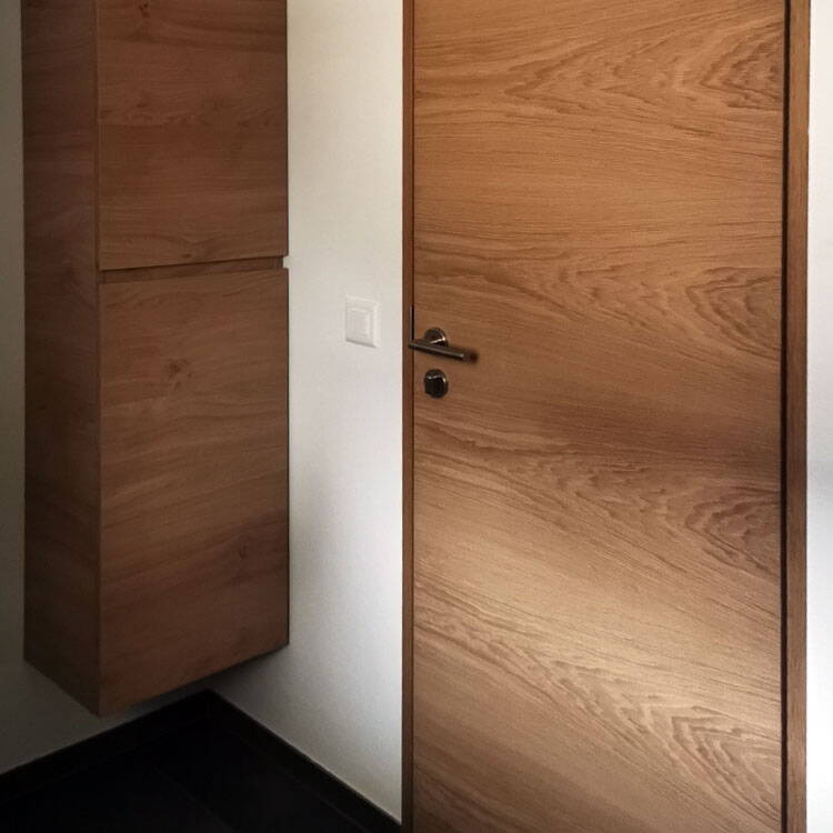 Innentür und Wandschrank