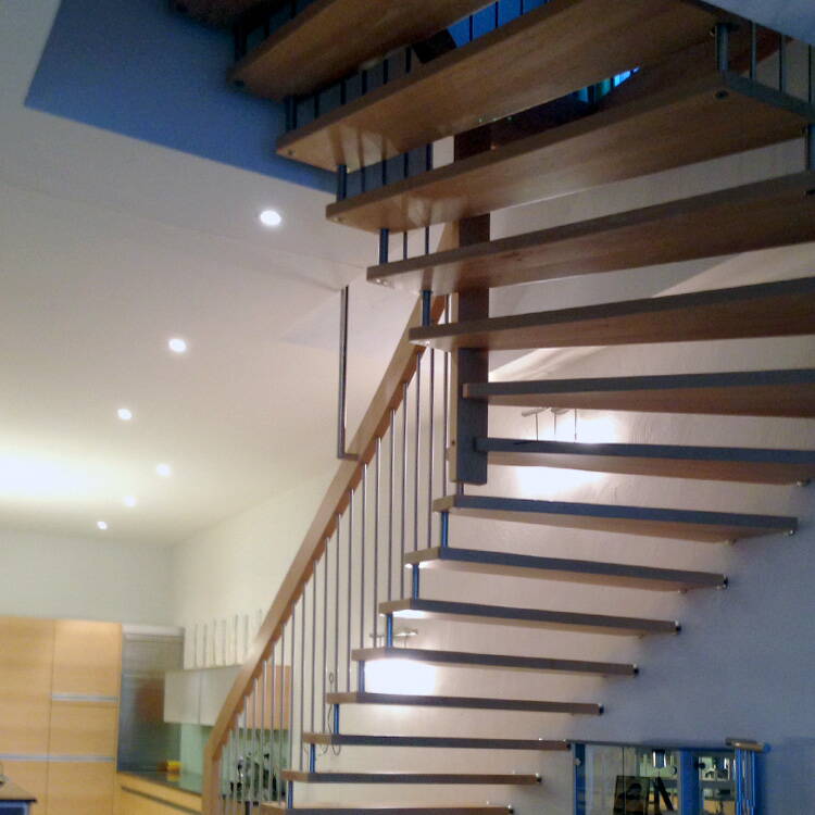 Holztreppe, Treppe, modern