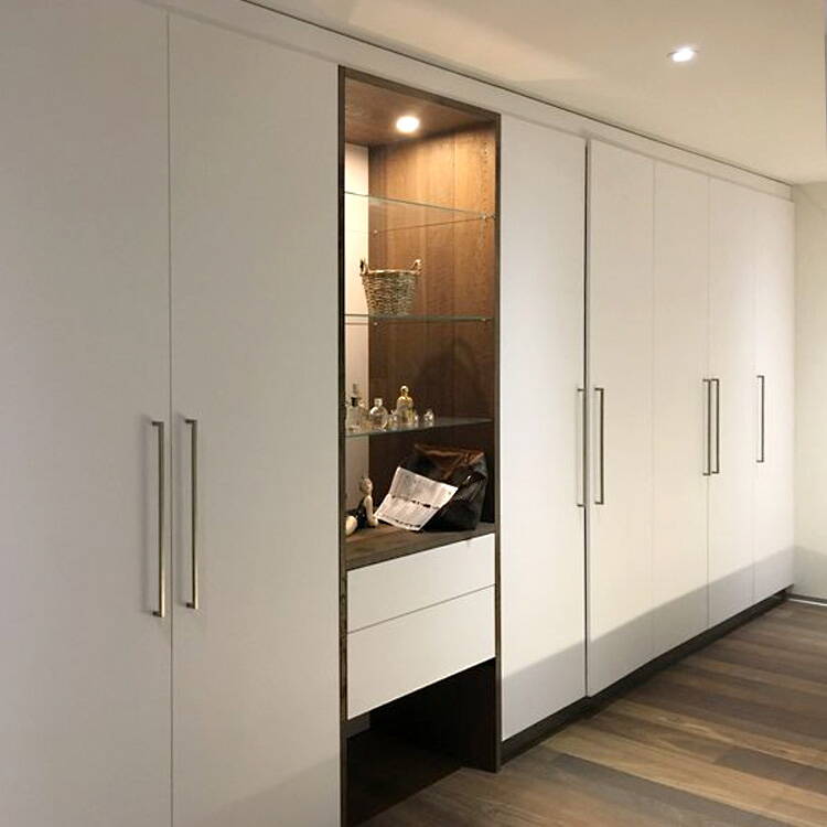 Einbauschrank weiss gross