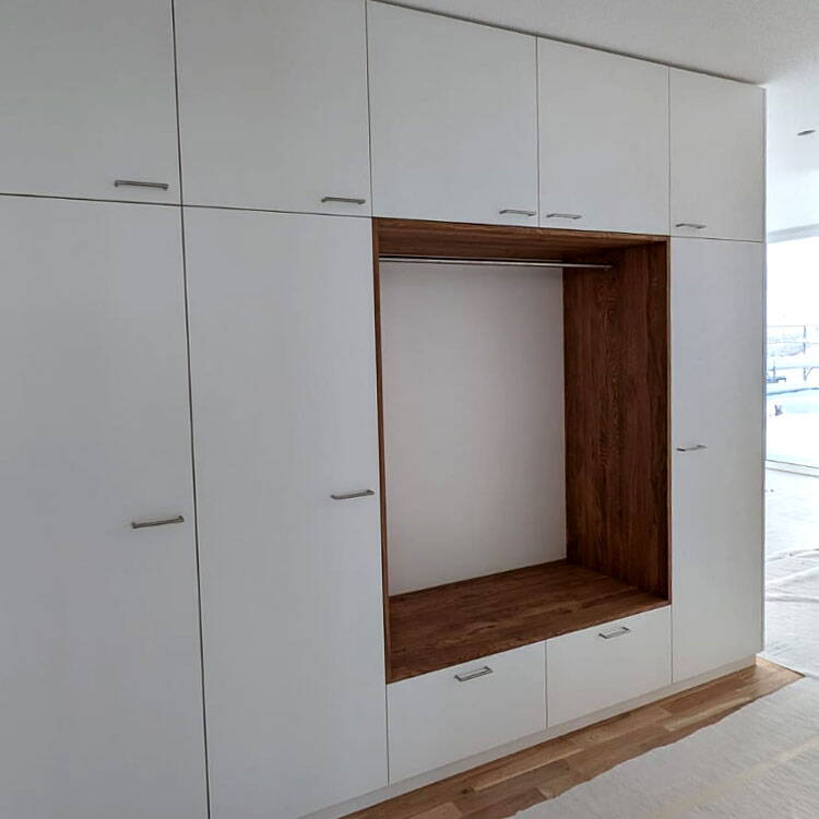 Einbauschrank Garderobe